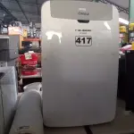 LOTE 417 - 01 AR CONDICIONADO PORTÁTIL MARCA CÔNSUL 220V. (NO ESTADO) ATENÇÃO! FAZER A VISITAÇÃO ANTES DE ARREMATAR, NÃO SABEMOS SE FUNCIONA. LEILÃO NÃO TEM GARANTIA E NEM DEVOLUÇÃO, SUJEITO A POSSÍVEIS AVARIAS VISÍVEIS/OCULTAS E/OU AUSÊNCIA DE COMPONENTES.