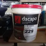 LOTE 229 - 01 BALDE DE GRANILITE RUSTICO DACAPÓ 25KG. (NO ESTADO) ATENÇÃO! FAZER A VISITAÇÃO ANTES DE ARREMATAR, NÃO SABEMOS SE FUNCIONA. LEILÃO NÃO TEM GARANTIA E NEM DEVOLUÇÃO, SUJEITO A POSSÍVEIS AVARIAS VISÍVEIS/OCULTAS E/OU AUSÊNCIA DE COMPONENTES.