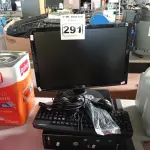 LOTE 291 - 01 CPU, 01 MONITOR, 01 TECLADO E 01 MOUSE. (NO ESTADO) ATENÇÃO! FAZER A VISITAÇÃO ANTES DE ARREMATAR, NÃO SABEMOS SE FUNCIONA. LEILÃO NÃO TEM GARANTIA E NEM DEVOLUÇÃO, SUJEITO A POSSÍVEIS AVARIAS VISÍVEIS/OCULTAS E/OU AUSÊNCIA DE COMPONENTES.