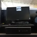 LOTE 211 - 01 CPU, 01 MONITOR, 01 TECLADO E 01 MOUSE. (NO ESTADO) ATENÇÃO! FAZER A VISITAÇÃO ANTES DE ARREMATAR, NÃO SABEMOS SE FUNCIONA. LEILÃO NÃO TEM GARANTIA E NEM DEVOLUÇÃO, SUJEITO A POSSÍVEIS AVARIAS VISÍVEIS/OCULTAS E/OU AUSÊNCIA DE COMPONENTES.