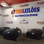 LOTE 361 - 03 ESTABILIZADORES. (NO ESTADO) ATENÇÃO! FAZER A VISITAÇÃO ANTES DE ARREMATAR, NÃO SABEMOS SE FUNCIONA. LEILÃO NÃO TEM GARANTIA E NEM DEVOLUÇÃO, SUJEITO A POSSÍVEIS AVARIAS VISÍVEIS/OCULTAS E/OU AUSÊNCIA DE COMPONENTES.