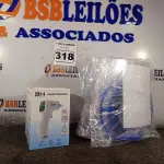 LOTE 318 - 10 MASCARAS DE PROTEÇÃO E 04 TERMÔMETROS INFRAVERMELHO. (NO ESTADO) ATENÇÃO! FAZER A VISITAÇÃO ANTES DE ARREMATAR, NÃO SABEMOS SE FUNCIONA. LEILÃO NÃO TEM GARANTIA E NEM DEVOLUÇÃO, SUJEITO A POSSÍVEIS AVARIAS VISÍVEIS/OCULTAS E/OU AUSÊNCIA DE COMPONENTES.