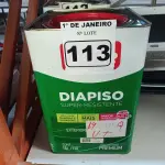LOTE 113 - 01 LATA DE TINTA IQUINE DIAPISO SUPER RESISTENTE 18L NA COR VERMELHA. (NO ESTADO) ATENÇÃO! FAZER A VISITAÇÃO ANTES DE ARREMATAR, NÃO SABEMOS SE FUNCIONA. LEILÃO NÃO TEM GARANTIA E NEM DEVOLUÇÃO, SUJEITO A POSSÍVEIS AVARIAS VISÍVEIS/OCULTAS E/OU AUSÊNCIA DE COMPONENTES.
