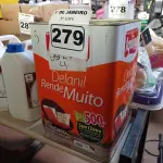 LOTE 279 - 01 LATA DE TINTA IQUINE DELANIL RENDE MUITO 18L FOSCO BASE “M”. (NO ESTADO) ATENÇÃO! FAZER A VISITAÇÃO ANTES DE ARREMATAR, NÃO SABEMOS SE FUNCIONA. LEILÃO NÃO TEM GARANTIA E NEM DEVOLUÇÃO, SUJEITO A POSSÍVEIS AVARIAS VISÍVEIS/OCULTAS E/OU AUSÊNCIA DE COMPONENTES.