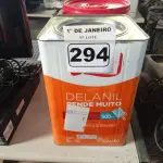 LOTE 294 - 01 LATA DE TINTA IQUINE DELANIL RENDE MUITO 18L FOSCO BASE “C”. (NO ESTADO) ATENÇÃO! FAZER A VISITAÇÃO ANTES DE ARREMATAR, NÃO SABEMOS SE FUNCIONA. LEILÃO NÃO TEM GARANTIA E NEM DEVOLUÇÃO, SUJEITO A POSSÍVEIS AVARIAS VISÍVEIS/OCULTAS E/OU AUSÊNCIA DE COMPONENTES.