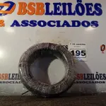 LOTE 195 - 01 ROLO DE CABO FLEXÍVEL 100M 1X4MM NA COR PRETA(NOVO). (NO ESTADO) ATENÇÃO! FAZER A VISITAÇÃO ANTES DE ARREMATAR, NÃO SABEMOS SE FUNCIONA. LEILÃO NÃO TEM GARANTIA E NEM DEVOLUÇÃO, SUJEITO A POSSÍVEIS AVARIAS VISÍVEIS/OCULTAS E/OU AUSÊNCIA DE COMPONENTES.