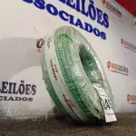 LOTE 245 - 01 ROLO DE CABO FLEXÍVEL 100M 1X10MM NA COR VERDE(NOVO). (NO ESTADO) ATENÇÃO! FAZER A VISITAÇÃO ANTES DE ARREMATAR, NÃO SABEMOS SE FUNCIONA. LEILÃO NÃO TEM GARANTIA E NEM DEVOLUÇÃO, SUJEITO A POSSÍVEIS AVARIAS VISÍVEIS/OCULTAS E/OU AUSÊNCIA DE COMPONENTES.