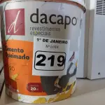 LOTE 219 - 01 LATA DE TINTA IQUINE PINTALAR FOSCO-AVELUDADO 18L NA COR BRANCO NEVE. (NO ESTADO) ATENÇÃO! FAZER A VISITAÇÃO ANTES DE ARREMATAR, NÃO SABEMOS SE FUNCIONA. LEILÃO NÃO TEM GARANTIA E NEM DEVOLUÇÃO, SUJEITO A POSSÍVEIS AVARIAS VISÍVEIS/OCULTAS E/OU AUSÊNCIA DE COMPONENTES.