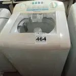 LOTE 464 - 01 MÁQUINA DE LAVAR ROUPAS MARCA ELECTROLUX 220V. (NO ESTADO) ATENÇÃO! FAZER A VISITAÇÃO ANTES DE ARREMATAR, NÃO SABEMOS SE FUNCIONA. LEILÃO NÃO TEM GARANTIA E NEM DEVOLUÇÃO, SUJEITO A POSSÍVEIS AVARIAS VISÍVEIS/OCULTAS E/OU AUSÊNCIA DE COMPONENTES.