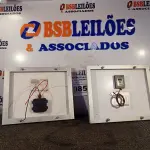 LOTE 085 - 02 PAINÉIS SOLARES 18V 10W.  (NO ESTADO) ATENÇÃO! FAZER A VISITAÇÃO ANTES DE ARREMATAR, NÃO SABEMOS SE FUNCIONA. LEILÃO NÃO TEM GARANTIA E NEM DEVOLUÇÃO, SUJEITO A POSSÍVEIS AVARIAS VISÍVEIS/OCULTAS E/OU AUSÊNCIA DE COMPONENTES.