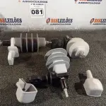 LOTE 081 - 03 PARA-RAIOS DE VÁLVULA POLIMÉRICO 15KV. (NO ESTADO) ATENÇÃO! FAZER A VISITAÇÃO ANTES DE ARREMATAR, NÃO SABEMOS SE FUNCIONA. LEILÃO NÃO TEM GARANTIA E NEM DEVOLUÇÃO, SUJEITO A POSSÍVEIS AVARIAS VISÍVEIS/OCULTAS E/OU AUSÊNCIA DE COMPONENTES.