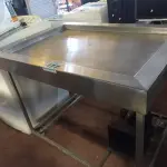 LOTE 477 - 01 PISTA FRIA EM AÇO INOX. (NO ESTADO) ATENÇÃO! FAZER A VISITAÇÃO ANTES DE ARREMATAR, NÃO SABEMOS SE FUNCIONA. LEILÃO NÃO TEM GARANTIA E NEM DEVOLUÇÃO, SUJEITO A POSSÍVEIS AVARIAS VISÍVEIS/OCULTAS E/OU AUSÊNCIA DE COMPONENTES.