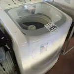 LOTE 478 - 01 MÁQUINA DE LAVAR ROUPAS MARCA ELECTROLUX 12KG 220V. (NO ESTADO) ATENÇÃO! FAZER A VISITAÇÃO ANTES DE ARREMATAR, NÃO SABEMOS SE FUNCIONA. LEILÃO NÃO TEM GARANTIA E NEM DEVOLUÇÃO, SUJEITO A POSSÍVEIS AVARIAS VISÍVEIS/OCULTAS E/OU AUSÊNCIA DE COMPONENTES.