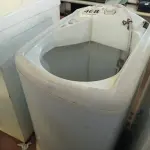LOTE 468 - 01 LAVADORA TANQUINHO INCOMPLETA. (NO ESTADO) ATENÇÃO! FAZER A VISITAÇÃO ANTES DE ARREMATAR, NÃO SABEMOS SE FUNCIONA. LEILÃO NÃO TEM GARANTIA E NEM DEVOLUÇÃO, SUJEITO A POSSÍVEIS AVARIAS VISÍVEIS/OCULTAS E/OU AUSÊNCIA DE COMPONENTES.