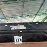 LOTE 121 - 01 PARA-CHOQUE DE CAMIONETE NISSAN. (NO ESTADO) ATENÇÃO! FAZER A VISITAÇÃO ANTES DE ARREMATAR, NÃO SABEMOS SE FUNCIONA. LEILÃO NÃO TEM GARANTIA E NEM DEVOLUÇÃO, SUJEITO A POSSÍVEIS AVARIAS VISÍVEIS/OCULTAS E/OU AUSÊNCIA DE COMPONENTES.