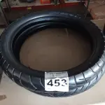 LOTE 453 - 02 PNEUS DE MOTO 90/90/21, 100/90/19. (NO ESTADO) ATENÇÃO! FAZER A VISITAÇÃO ANTES DE ARREMATAR, NÃO SABEMOS SE FUNCIONA. LEILÃO NÃO TEM GARANTIA E NEM DEVOLUÇÃO, SUJEITO A POSSÍVEIS AVARIAS VISÍVEIS/OCULTAS E/OU AUSÊNCIA DE COMPONENTES.