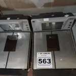 LOTE 563 - 02 BALANÇAS PARA CAIXA DE SUPERMERCADO. (NO ESTADO) ATENÇÃO! FAZER A VISITAÇÃO ANTES DE ARREMATAR, NÃO SABEMOS SE FUNCIONA. LEILÃO NÃO TEM GARANTIA E NEM DEVOLUÇÃO, SUJEITO A POSSÍVEIS AVARIAS VISÍVEIS/OCULTAS E/OU AUSÊNCIA DE COMPONENTES.