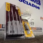 LOTE 037 - 01 KIT CHAVE ALLEN 09 PEÇAS E 01 KIT PHILIPS 04 PEÇAS. (NOVO)(NO ESTADO) ATENÇÃO! FAZER A VISITAÇÃO ANTES DE ARREMATAR, NÃO SABEMOS SE FUNCIONA. LEILÃO NÃO TEM GARANTIA E NEM DEVOLUÇÃO, SUJEITO A POSSÍVEIS AVARIAS VISÍVEIS/OCULTAS E/OU AUSÊNCIA DE COMPONENTES.