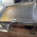LOTE 477 - 01 PISTA FRIA EM AÇO INOX. (NO ESTADO) ATENÇÃO! FAZER A VISITAÇÃO ANTES DE ARREMATAR, NÃO SABEMOS SE FUNCIONA. LEILÃO NÃO TEM GARANTIA E NEM DEVOLUÇÃO, SUJEITO A POSSÍVEIS AVARIAS VISÍVEIS/OCULTAS E/OU AUSÊNCIA DE COMPONENTES.
