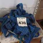 LOTE 430 - 05 CINTOS DE SEGURANÇA NO TRABALHO. (NO ESTADO) ATENÇÃO! FAZER A VISITAÇÃO ANTES DE ARREMATAR, NÃO SABEMOS SE FUNCIONA. LEILÃO NÃO TEM GARANTIA E NEM DEVOLUÇÃO, SUJEITO A POSSÍVEIS AVARIAS VISÍVEIS/OCULTAS E/OU AUSÊNCIA DE COMPONENTES.