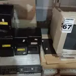 LOTE 567 - 01 SCANER, 01 MONITOR DE TUBO, 02 EQUIPAMENTOS ELETRÔNICOS E 05 CHAVES SECCIONADORAS GHM 661. (NO ESTADO) ATENÇÃO! FAZER A VISITAÇÃO ANTES DE ARREMATAR, NÃO SABEMOS SE FUNCIONA. LEILÃO NÃO TEM GARANTIA E NEM DEVOLUÇÃO, SUJEITO A POSSÍVEIS AVARIAS VISÍVEIS/OCULTAS E/OU AUSÊNCIA DE COMPONENTES.