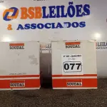 LOTE 077 - 02 CAIXAS DE SILICONE NEUTRO CONSTRUÇÃO COM 12 UNIDADES CADA MARCA SOUDAL. (NO ESTADO) ATENÇÃO! FAZER A VISITAÇÃO ANTES DE ARREMATAR, NÃO SABEMOS SE FUNCIONA. LEILÃO NÃO TEM GARANTIA E NEM DEVOLUÇÃO, SUJEITO A POSSÍVEIS AVARIAS VISÍVEIS/OCULTAS E/OU AUSÊNCIA DE COMPONENTES.