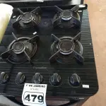 LOTE 479 - 01 FOGÃO A GÁS 04 BOCAS MARCA ESMALTEC. (NO ESTADO) ATENÇÃO! FAZER A VISITAÇÃO ANTES DE ARREMATAR, NÃO SABEMOS SE FUNCIONA. LEILÃO NÃO TEM GARANTIA E NEM DEVOLUÇÃO, SUJEITO A POSSÍVEIS AVARIAS VISÍVEIS/OCULTAS E/OU AUSÊNCIA DE COMPONENTES.