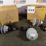 LOTE 133 - 03 PARA-RAIOS DE VÁLVULA POLIMÉRICO 15KV. (NO ESTADO) ATENÇÃO! FAZER A VISITAÇÃO ANTES DE ARREMATAR, NÃO SABEMOS SE FUNCIONA. LEILÃO NÃO TEM GARANTIA E NEM DEVOLUÇÃO, SUJEITO A POSSÍVEIS AVARIAS VISÍVEIS/OCULTAS E/OU AUSÊNCIA DE COMPONENTES.