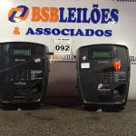 LOTE 092 - 02 RELÓGIOS DE PONTO. (NO ESTADO) ATENÇÃO! FAZER A VISITAÇÃO ANTES DE ARREMATAR, NÃO SABEMOS SE FUNCIONA. LEILÃO NÃO TEM GARANTIA E NEM DEVOLUÇÃO, SUJEITO A POSSÍVEIS AVARIAS VISÍVEIS/OCULTAS E/OU AUSÊNCIA DE COMPONENTES.