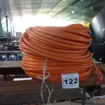 LOTE 122 - 02 ROLOS DE MANGUEIRA CORRUGADA CONDUITE NA COR LARANJA. (NO ESTADO) ATENÇÃO! FAZER A VISITAÇÃO ANTES DE ARREMATAR, NÃO SABEMOS SE FUNCIONA. LEILÃO NÃO TEM GARANTIA E NEM DEVOLUÇÃO, SUJEITO A POSSÍVEIS AVARIAS VISÍVEIS/OCULTAS E/OU AUSÊNCIA DE COMPONENTES.