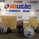 LOTE 133 - 03 PARA-RAIOS DE VÁLVULA POLIMÉRICO 15KV. (NO ESTADO) ATENÇÃO! FAZER A VISITAÇÃO ANTES DE ARREMATAR, NÃO SABEMOS SE FUNCIONA. LEILÃO NÃO TEM GARANTIA E NEM DEVOLUÇÃO, SUJEITO A POSSÍVEIS AVARIAS VISÍVEIS/OCULTAS E/OU AUSÊNCIA DE COMPONENTES.