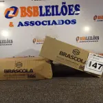 LOTE 147 - 02 CAIXAS COM COLA TUBO ST 175G COM 15 FRASCOS CADA. (NO ESTADO) ATENÇÃO! FAZER A VISITAÇÃO ANTES DE ARREMATAR, NÃO SABEMOS SE FUNCIONA. LEILÃO NÃO TEM GARANTIA E NEM DEVOLUÇÃO, SUJEITO A POSSÍVEIS AVARIAS VISÍVEIS/OCULTAS E/OU AUSÊNCIA DE COMPONENTES.