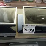LOTE 539 - 06 MONITORES MARCAS E MODELOS DIVERSOS. (NO ESTADO) ATENÇÃO! FAZER A VISITAÇÃO ANTES DE ARREMATAR, NÃO SABEMOS SE FUNCIONA. LEILÃO NÃO TEM GARANTIA E NEM DEVOLUÇÃO, SUJEITO A POSSÍVEIS AVARIAS VISÍVEIS/OCULTAS E/OU AUSÊNCIA DE COMPONENTES.