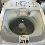 LOTE 478 - 01 MÁQUINA DE LAVAR ROUPAS MARCA ELECTROLUX 12KG 220V. (NO ESTADO) ATENÇÃO! FAZER A VISITAÇÃO ANTES DE ARREMATAR, NÃO SABEMOS SE FUNCIONA. LEILÃO NÃO TEM GARANTIA E NEM DEVOLUÇÃO, SUJEITO A POSSÍVEIS AVARIAS VISÍVEIS/OCULTAS E/OU AUSÊNCIA DE COMPONENTES.