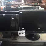 LOTE 537 - 08 MONITORES MARCAS E MODELOS DIVERSOS. (NO ESTADO) ATENÇÃO! FAZER A VISITAÇÃO ANTES DE ARREMATAR, NÃO SABEMOS SE FUNCIONA. LEILÃO NÃO TEM GARANTIA E NEM DEVOLUÇÃO, SUJEITO A POSSÍVEIS AVARIAS VISÍVEIS/OCULTAS E/OU AUSÊNCIA DE COMPONENTES.