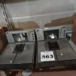 LOTE 563 - 02 BALANÇAS PARA CAIXA DE SUPERMERCADO. (NO ESTADO) ATENÇÃO! FAZER A VISITAÇÃO ANTES DE ARREMATAR, NÃO SABEMOS SE FUNCIONA. LEILÃO NÃO TEM GARANTIA E NEM DEVOLUÇÃO, SUJEITO A POSSÍVEIS AVARIAS VISÍVEIS/OCULTAS E/OU AUSÊNCIA DE COMPONENTES.