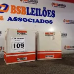 LOTE 109 - 02 CAIXAS DE SILICONE NEUTRO CONSTRUÇÃO COM 12 UNIDADES CADA MARCA SOUDAL. (NO ESTADO) ATENÇÃO! FAZER A VISITAÇÃO ANTES DE ARREMATAR, NÃO SABEMOS SE FUNCIONA. LEILÃO NÃO TEM GARANTIA E NEM DEVOLUÇÃO, SUJEITO A POSSÍVEIS AVARIAS VISÍVEIS/OCULTAS E/OU AUSÊNCIA DE COMPONENTES.