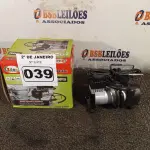 LOTE 039 - 01 COMPRESSOR DE AR PORTÁTIL. (NOVO) (NO ESTADO) ATENÇÃO! FAZER A VISITAÇÃO ANTES DE ARREMATAR, NÃO SABEMOS SE FUNCIONA. LEILÃO NÃO TEM GARANTIA E NEM DEVOLUÇÃO, SUJEITO A POSSÍVEIS AVARIAS VISÍVEIS/OCULTAS E/OU AUSÊNCIA DE COMPONENTES.