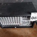 LOTE 066 - 01 MESA DE SOM MARCA EUROPOWER PMX2000. (NO ESTADO) ATENÇÃO! FAZER A VISITAÇÃO ANTES DE ARREMATAR, NÃO SABEMOS SE FUNCIONA. LEILÃO NÃO TEM GARANTIA E NEM DEVOLUÇÃO, SUJEITO A POSSÍVEIS AVARIAS VISÍVEIS/OCULTAS E/OU AUSÊNCIA DE COMPONENTES.