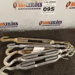 LOTE 095 - 05 ESTICADORES PARA CABO DE AÇO. (NO ESTADO) ATENÇÃO! FAZER A VISITAÇÃO ANTES DE ARREMATAR, NÃO SABEMOS SE FUNCIONA. LEILÃO NÃO TEM GARANTIA E NEM DEVOLUÇÃO, SUJEITO A POSSÍVEIS AVARIAS VISÍVEIS/OCULTAS E/OU AUSÊNCIA DE COMPONENTES.