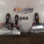 LOTE 060 - 02 ESPÁTULAS 5” COM CABO EMBORRACHADO E 01 ESPÁTULA 2,5. (NOVO) (NO ESTADO) ATENÇÃO! FAZER A VISITAÇÃO ANTES DE ARREMATAR, NÃO SABEMOS SE FUNCIONA. LEILÃO NÃO TEM GARANTIA E NEM DEVOLUÇÃO, SUJEITO A POSSÍVEIS AVARIAS VISÍVEIS/OCULTAS E/OU AUSÊNCIA DE COMPONENTES.