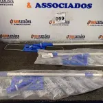 LOTE 099 - 03 PEÇAS DE ARMAÇÃO PARA MOP PROFISSIONAL 60CM.(NO ESTADO) ATENÇÃO! FAZER A VISITAÇÃO ANTES DE ARREMATAR, NÃO SABEMOS SE FUNCIONA. LEILÃO NÃO TEM GARANTIA E NEM DEVOLUÇÃO, SUJEITO A POSSÍVEIS AVARIAS VISÍVEIS/OCULTAS E/OU AUSÊNCIA DE COMPONENTES.