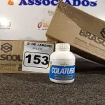 LOTE 153 - 02 CAIXAS COM COLA TUBO ST 175G COM 15 FRASCOS CADA. (NO ESTADO) ATENÇÃO! FAZER A VISITAÇÃO ANTES DE ARREMATAR, NÃO SABEMOS SE FUNCIONA. LEILÃO NÃO TEM GARANTIA E NEM DEVOLUÇÃO, SUJEITO A POSSÍVEIS AVARIAS VISÍVEIS/OCULTAS E/OU AUSÊNCIA DE COMPONENTES.