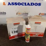LOTE 136 - 02 CAIXAS DE SILICONE NEUTRO CONSTRUÇÃO COM 12 UNIDADES CADA MARCA SOUDAL. (NO ESTADO) ATENÇÃO! FAZER A VISITAÇÃO ANTES DE ARREMATAR, NÃO SABEMOS SE FUNCIONA. LEILÃO NÃO TEM GARANTIA E NEM DEVOLUÇÃO, SUJEITO A POSSÍVEIS AVARIAS VISÍVEIS/OCULTAS E/OU AUSÊNCIA DE COMPONENTES.