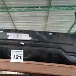 LOTE 121 - 01 PARA-CHOQUE DE CAMIONETE NISSAN. (NO ESTADO) ATENÇÃO! FAZER A VISITAÇÃO ANTES DE ARREMATAR, NÃO SABEMOS SE FUNCIONA. LEILÃO NÃO TEM GARANTIA E NEM DEVOLUÇÃO, SUJEITO A POSSÍVEIS AVARIAS VISÍVEIS/OCULTAS E/OU AUSÊNCIA DE COMPONENTES.