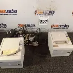 LOTE 057 - 02 IMPRESSORAS DE CUPOM NÃO FISCAL MARCA EPSON COM FONTE. (NO ESTADO) ATENÇÃO! FAZER A VISITAÇÃO ANTES DE ARREMATAR, NÃO SABEMOS SE FUNCIONA. LEILÃO NÃO TEM GARANTIA E NEM DEVOLUÇÃO, SUJEITO A POSSÍVEIS AVARIAS VISÍVEIS/OCULTAS E/OU AUSÊNCIA DE COMPONENTES.