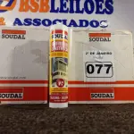 LOTE 077 - 02 CAIXAS DE SILICONE NEUTRO CONSTRUÇÃO COM 12 UNIDADES CADA MARCA SOUDAL. (NO ESTADO) ATENÇÃO! FAZER A VISITAÇÃO ANTES DE ARREMATAR, NÃO SABEMOS SE FUNCIONA. LEILÃO NÃO TEM GARANTIA E NEM DEVOLUÇÃO, SUJEITO A POSSÍVEIS AVARIAS VISÍVEIS/OCULTAS E/OU AUSÊNCIA DE COMPONENTES.