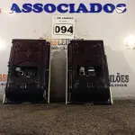 LOTE 094 - 02 RELÓGIOS DE PONTO ELETRÔNICO. (NO ESTADO) ATENÇÃO! FAZER A VISITAÇÃO ANTES DE ARREMATAR, NÃO SABEMOS SE FUNCIONA. LEILÃO NÃO TEM GARANTIA E NEM DEVOLUÇÃO, SUJEITO A POSSÍVEIS AVARIAS VISÍVEIS/OCULTAS E/OU AUSÊNCIA DE COMPONENTES.