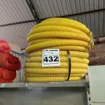LOTE 432 - 02 ROLOS DE MANGUEIRA CORRUGADA. (NO ESTADO) ATENÇÃO! FAZER A VISITAÇÃO ANTES DE ARREMATAR, NÃO SABEMOS SE FUNCIONA. LEILÃO NÃO TEM GARANTIA E NEM DEVOLUÇÃO, SUJEITO A POSSÍVEIS AVARIAS VISÍVEIS/OCULTAS E/OU AUSÊNCIA DE COMPONENTES.