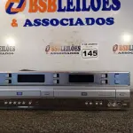 LOTE 145 - 01 DVD PLAYER/VÍDEO CASSETE RECORDER MODELO:DC884B MARCA LG E 01 SWITCH COM 16 CANAIS MARCA DELL. (NO ESTADO) ATENÇÃO! FAZER A VISITAÇÃO ANTES DE ARREMATAR, NÃO SABEMOS SE FUNCIONA. LEILÃO NÃO TEM GARANTIA E NEM DEVOLUÇÃO, SUJEITO A POSSÍVEIS AVARIAS VISÍVEIS/OCULTAS E/OU AUSÊNCIA DE COMPONENTES.